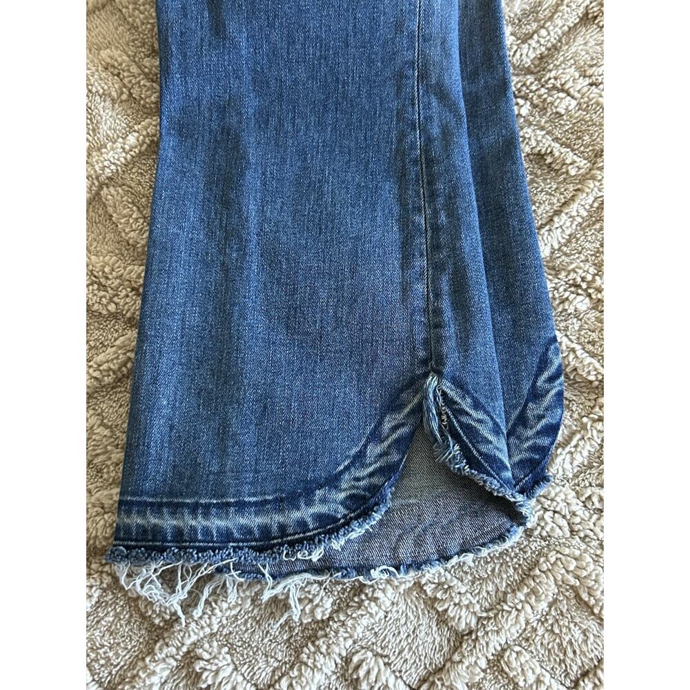 Veronica Beard Carolyn Baby Boot Mid Rise Jeans Womens Size 26/2 Button Fly - Picture 8 of 8